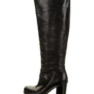 Beautiful Timeless Prada Leather Knee-High Boots!!